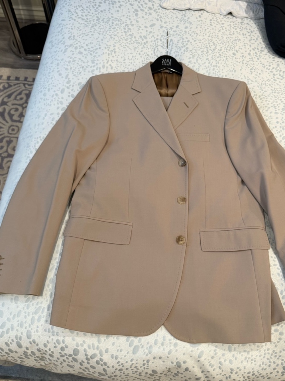 Dolce & Gabbana Tan Single-Breasted Blazer
